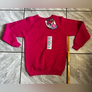Hanes Her Way Pink Sweater Small S Vintage 1994 NWT NOS